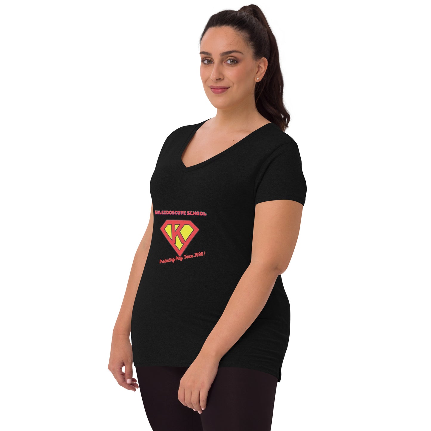 "Super K" Women's Vneck Tee