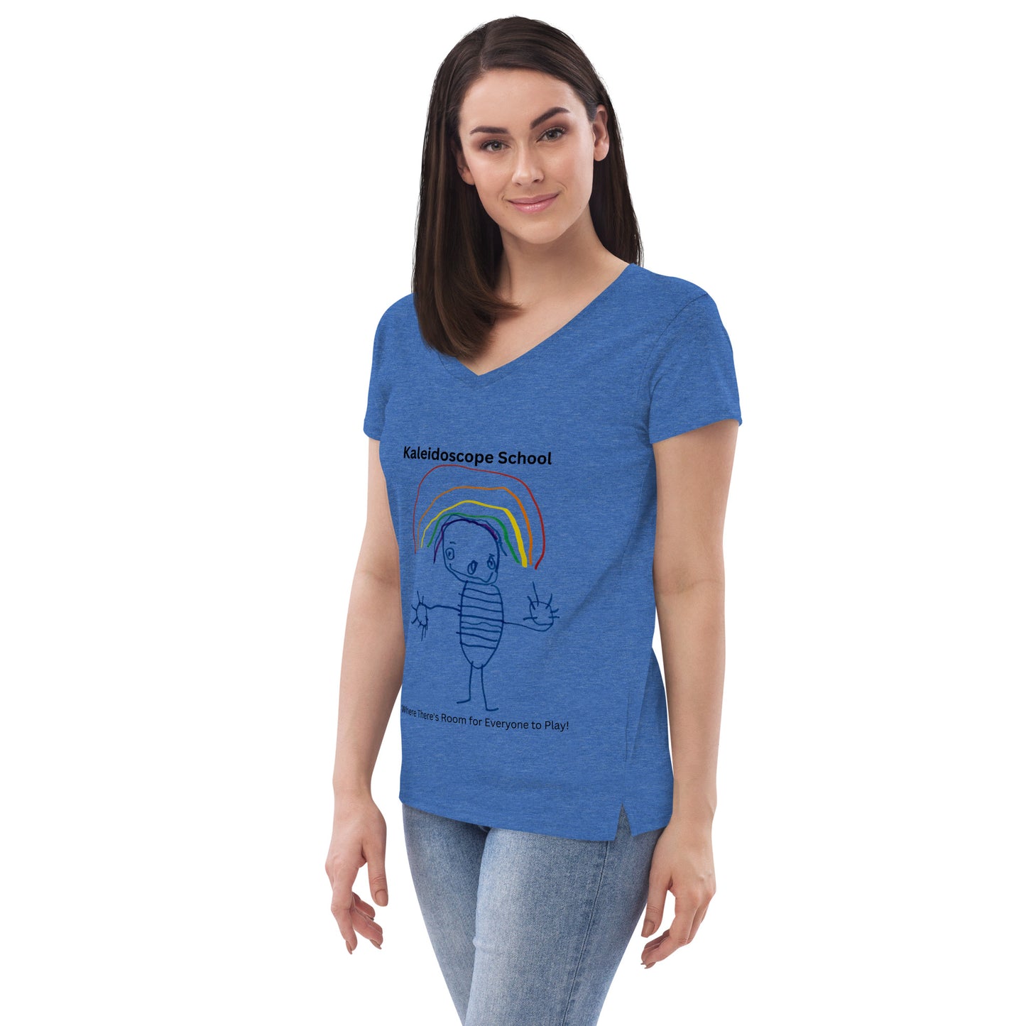 "Henry's Art" Women’s v-neck t-shirt