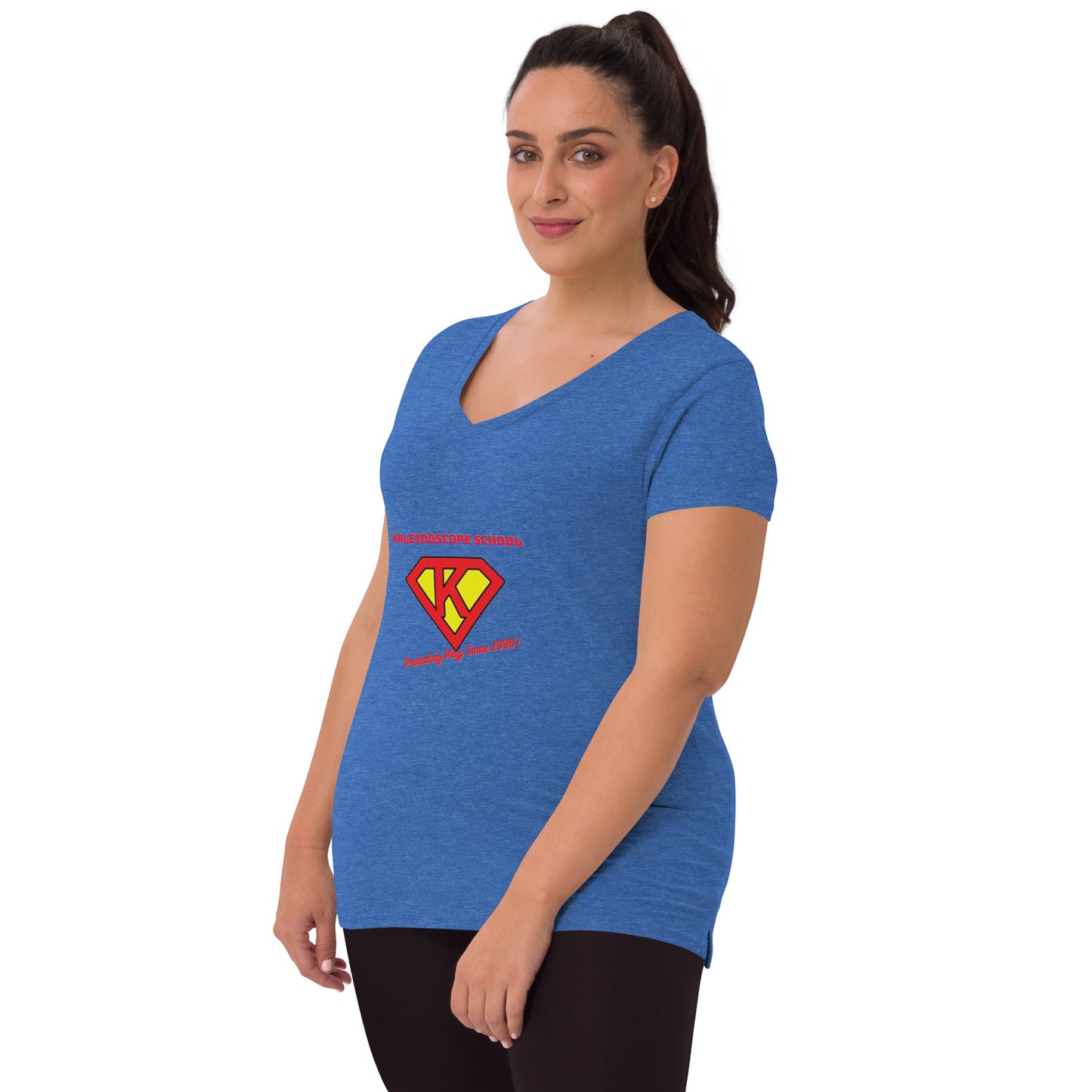 "Super K" Women's Vneck Tee