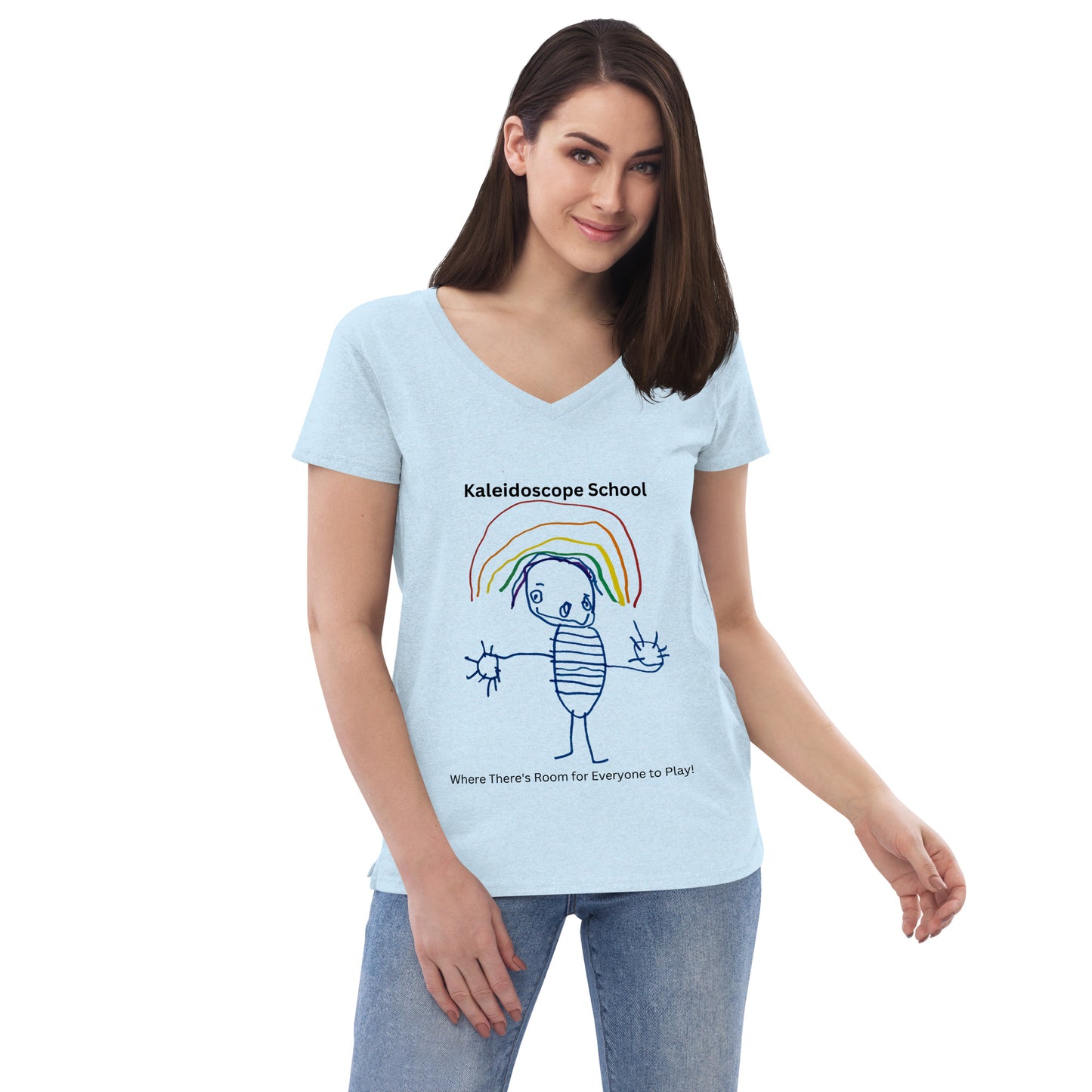 "Henry's Art" Women’s v-neck t-shirt