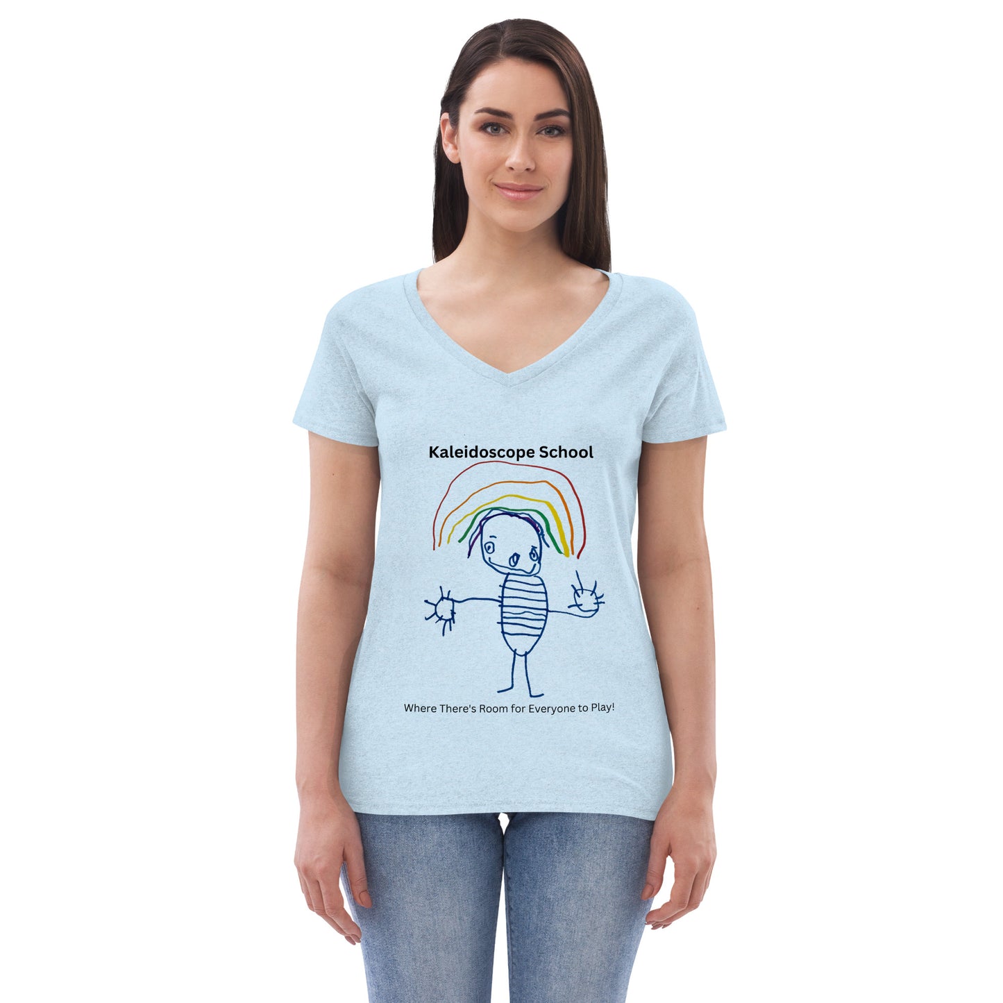 "Henry's Art" Women’s v-neck t-shirt