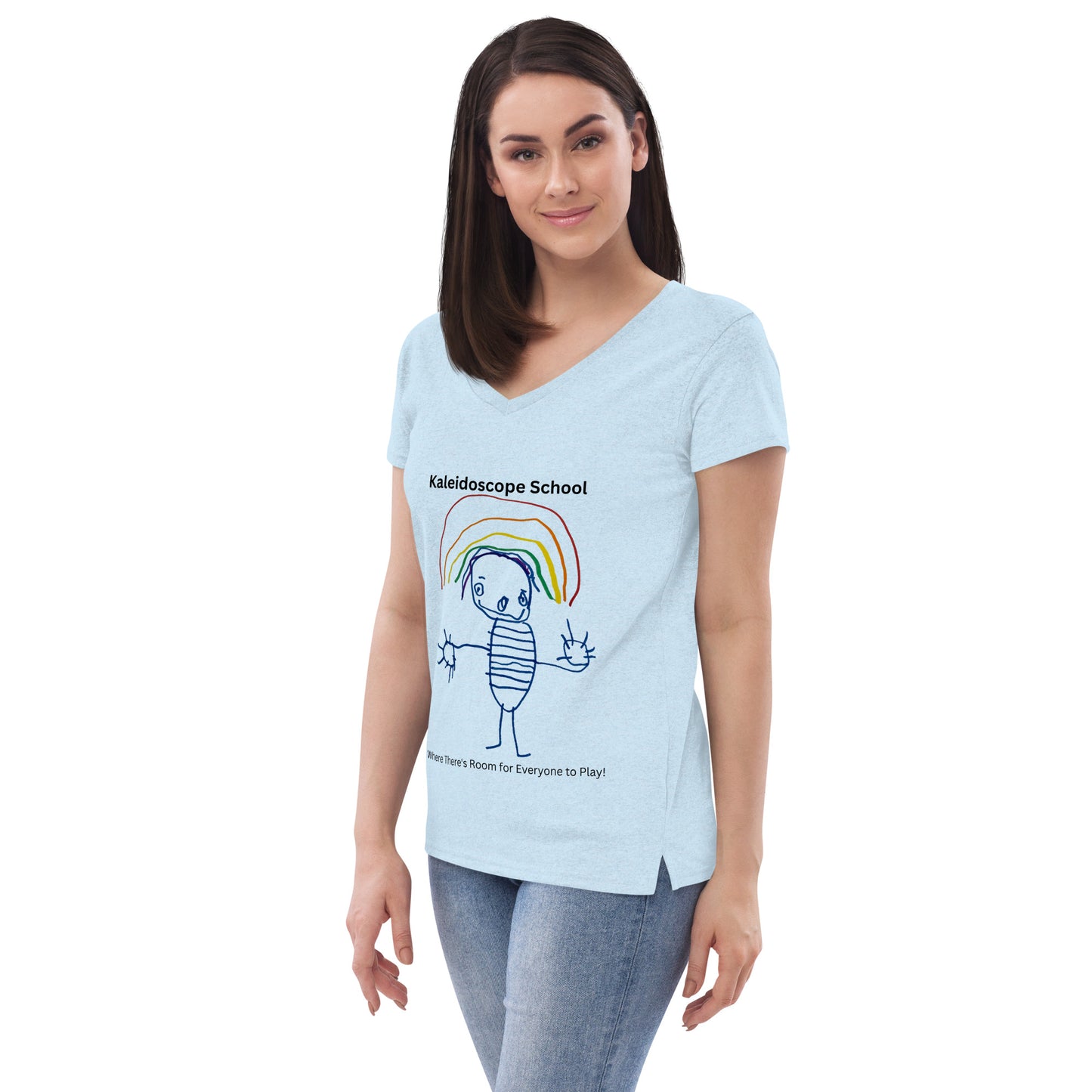 "Henry's Art" Women’s v-neck t-shirt
