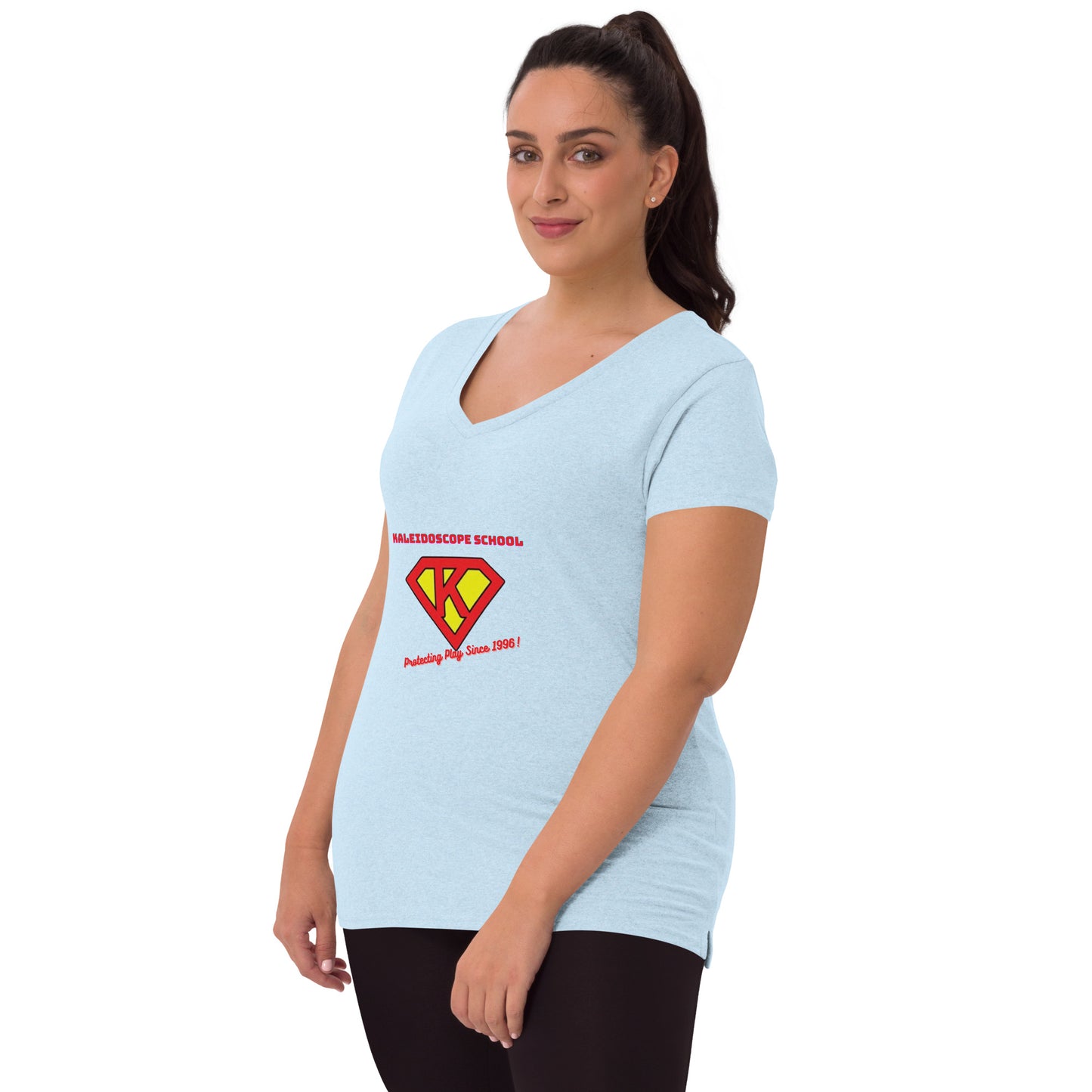 "Super K" Women's Vneck Tee