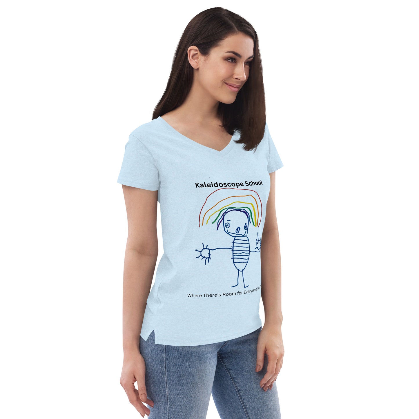 "Henry's Art" Women’s v-neck t-shirt