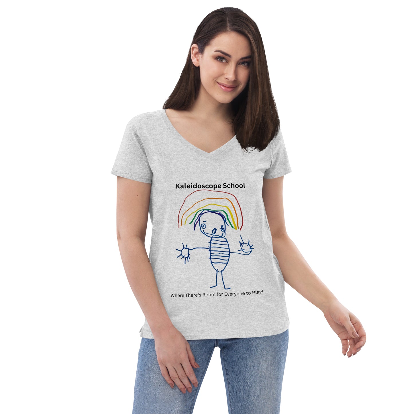 "Henry's Art" Women’s v-neck t-shirt