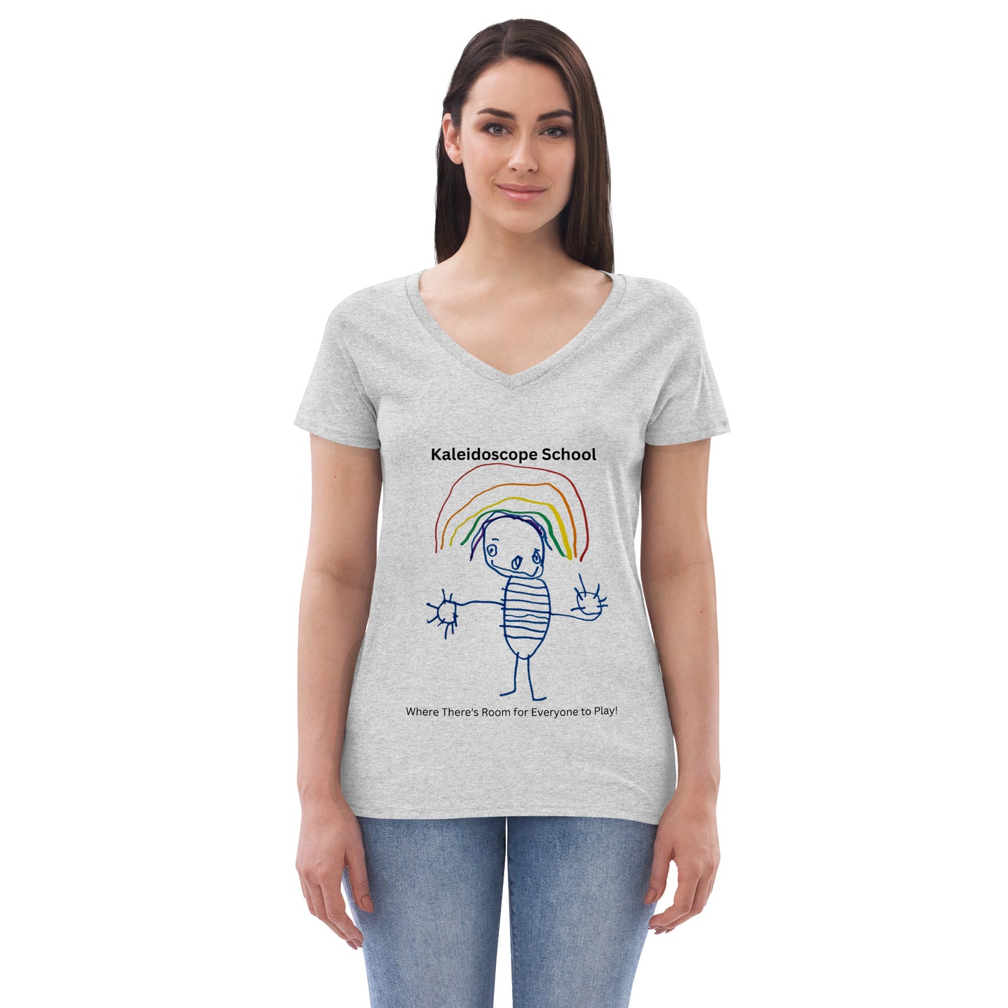 "Henry's Art" Women’s v-neck t-shirt