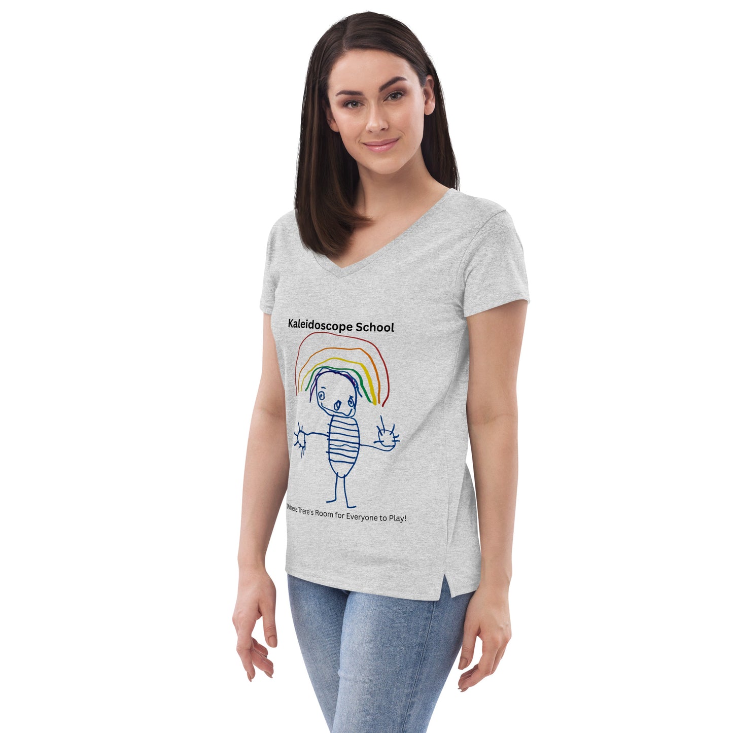 "Henry's Art" Women’s v-neck t-shirt