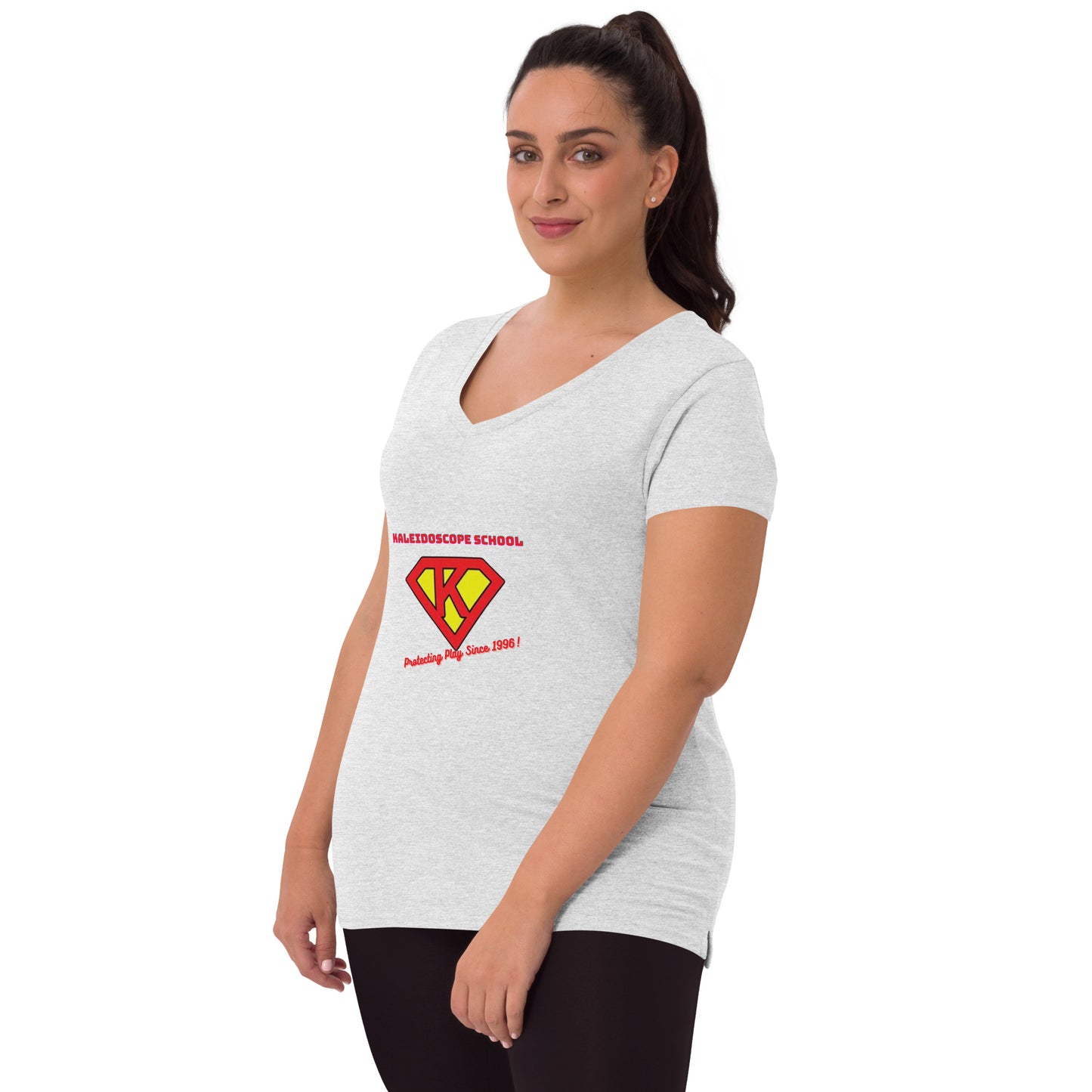 "Super K" Women's Vneck Tee