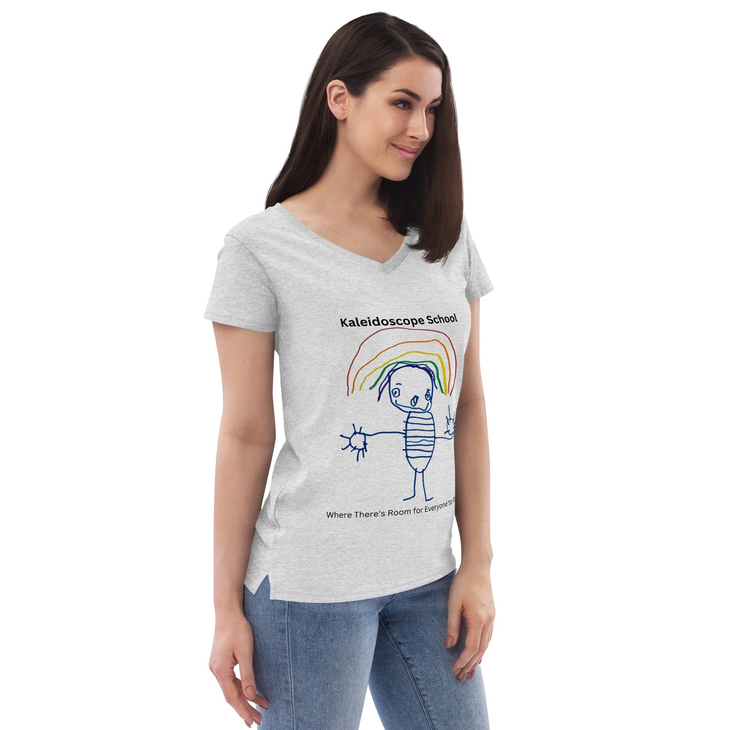 "Henry's Art" Women’s v-neck t-shirt