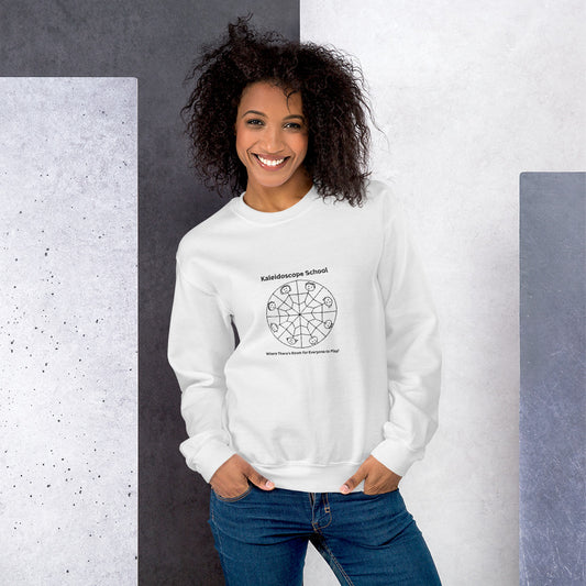 Kaleidoscope Logo--Adult Crewneck Sweatshirt